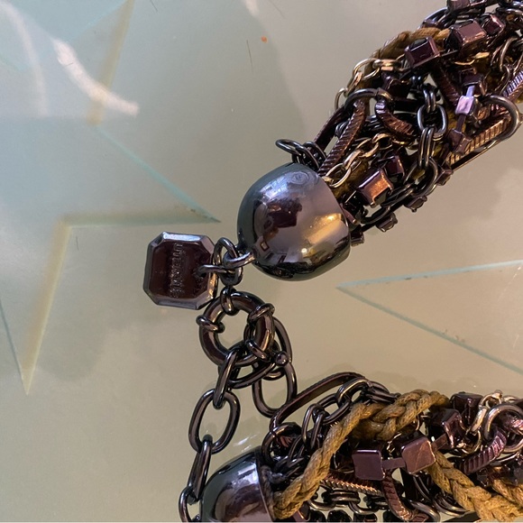 Uterque chunky multi strands necklace - Picture 7 of 8